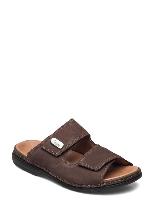 Rieker | Rieker Mens Sandals 25590-25 Brown | 42
