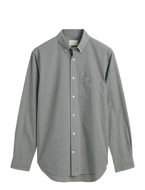 GANT | Reg Poplin Micro Check Shirt | M