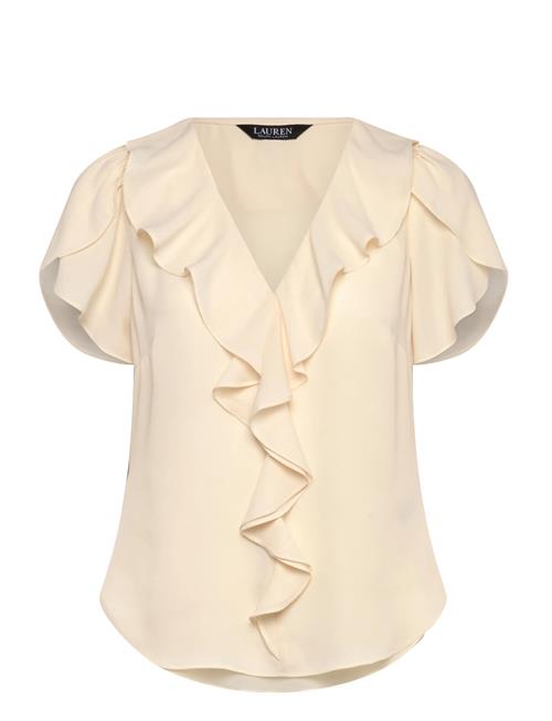 Lauren Ralph Lauren | Ruffle-Trim Georgette Blouse | XS