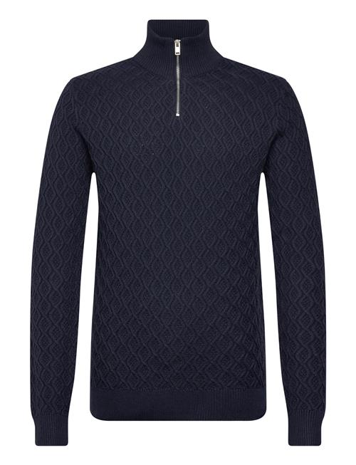 Lindbergh | Recycle Structure Knit 1/2 Ziprecycle Structure Knit 1/2 Zip | M