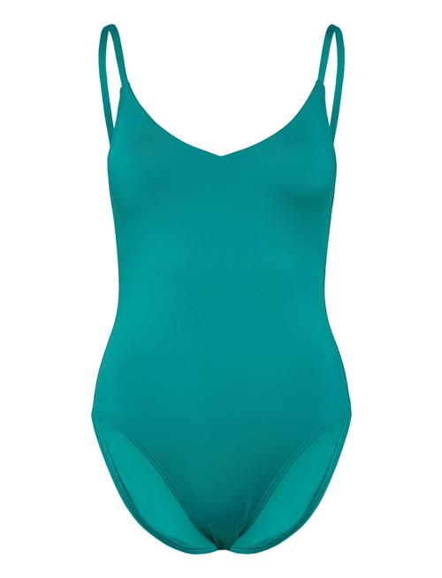 Speedo | Solid V-Neck One Piece | XXL