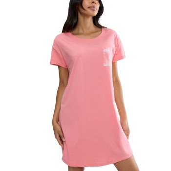 Triumph Nightdress Short Sleeve Rosa bomuld 36 Dame
