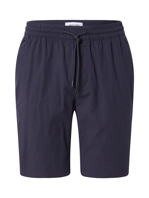 Only & Sons Lærredsbukser 'ONSCAPRI'  mørkeblå