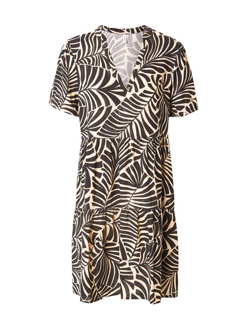 ONLY Kjole 'ONLNOVA THEA'  beige / sort