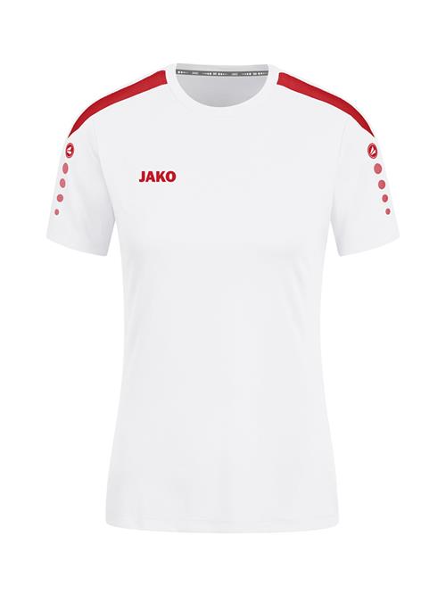 JAKO Funktionsbluse 'Power KA'  rød / hvid