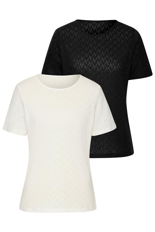 VIVANCE Shirts  creme / sort