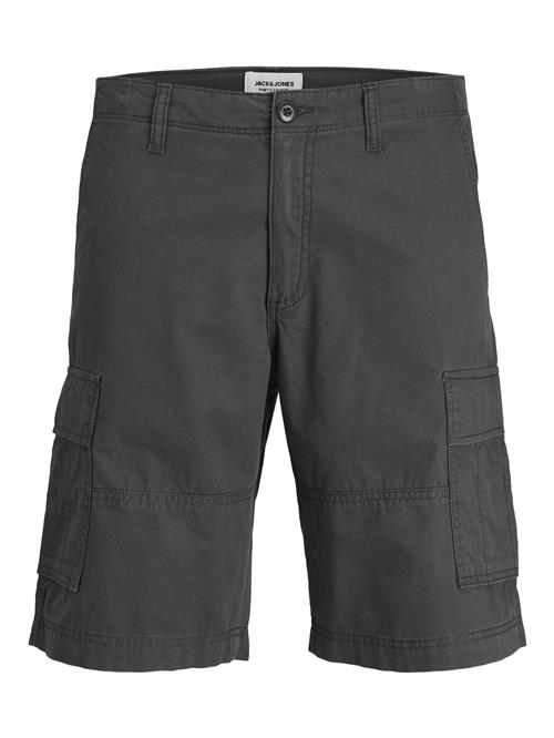 JACK & JONES Cargobukser 'JWHZEUS'  mørkegrå