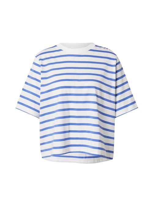 EDITED Shirts 'Nola'  blå / hvid