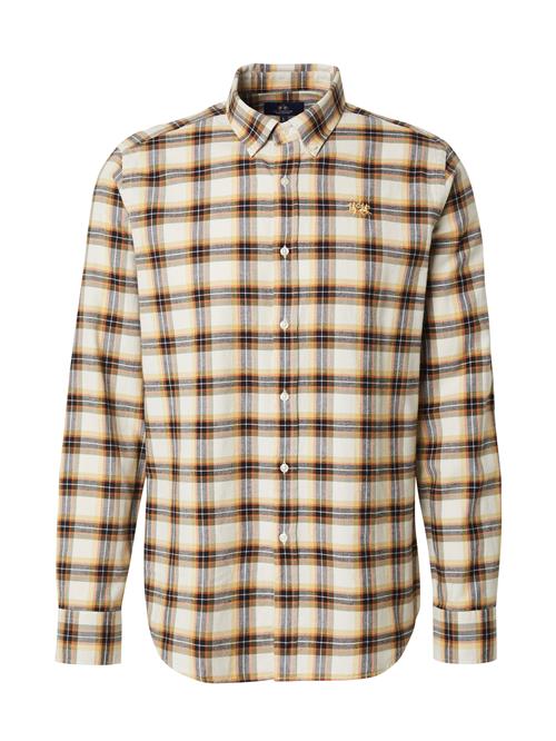 La Martina Skjorte  navy / gul / orange / hvid