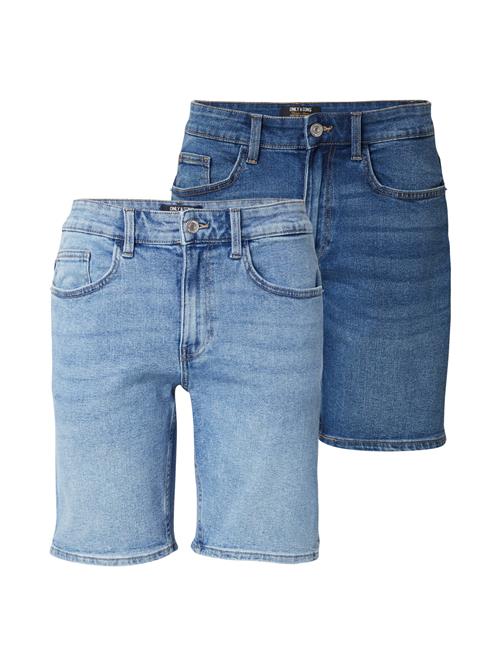 Only & Sons Jeans 'ONSWEFT'  lyseblå / mørkeblå