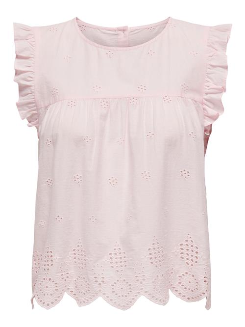 ONLY Bluse  lyserød