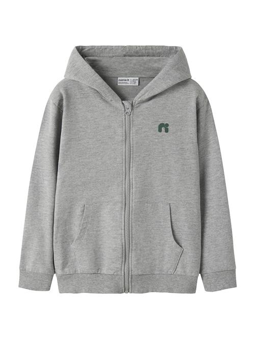 NAME IT Sweatjakke 'NKMVALON'  grå-meleret