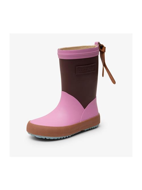BISGAARD Gummistøvler 'Fashion II'  karamel / mørkebrun / lys pink
