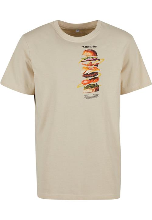 Mister Tee Bluser & t-shirts 'A Burger'  sand / gul / mørkegrøn / rød