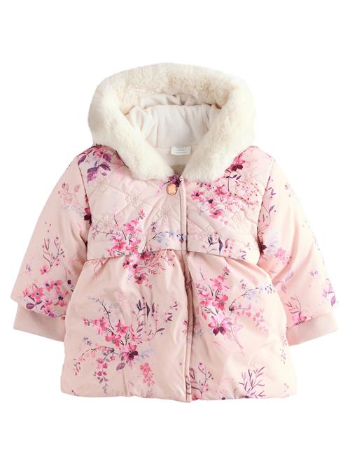 Next Vinterjakke  dueblå / brombær / pink / lyserød