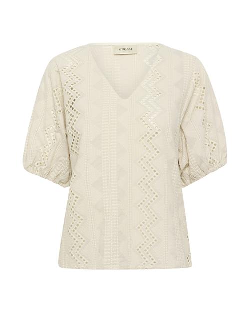 Cream Bluse 'Brielle'  ecru