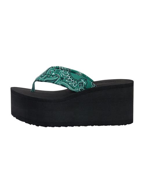 Pull&Bear Klipklappere  lysegrøn / mørkegrøn / hvid