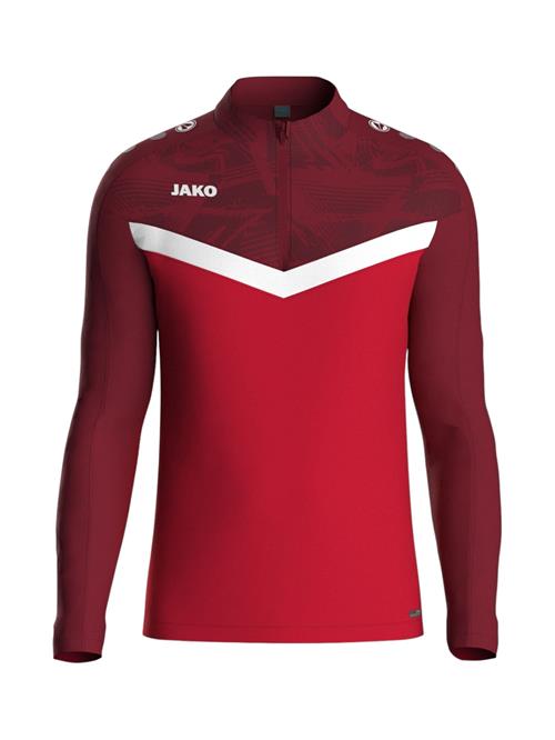 JAKO Sportsweatshirt  rød / vinrød / hvid