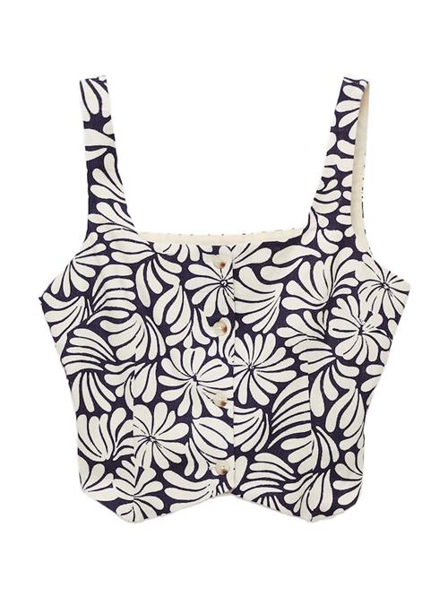 MANGO Overdel  lysebeige / marin