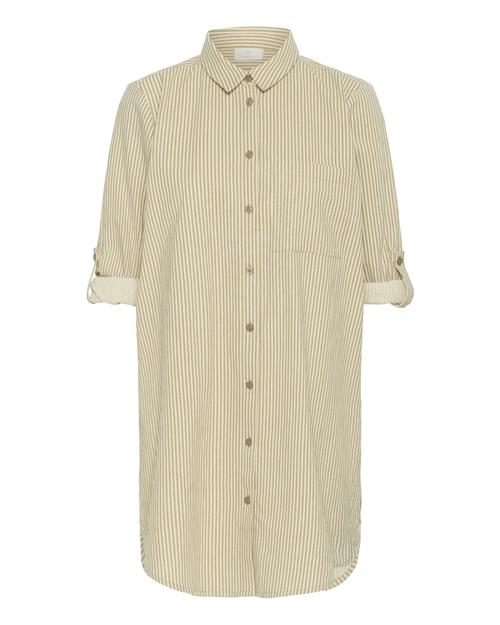 Kaffe Bluse 'KANaya'  camel / offwhite