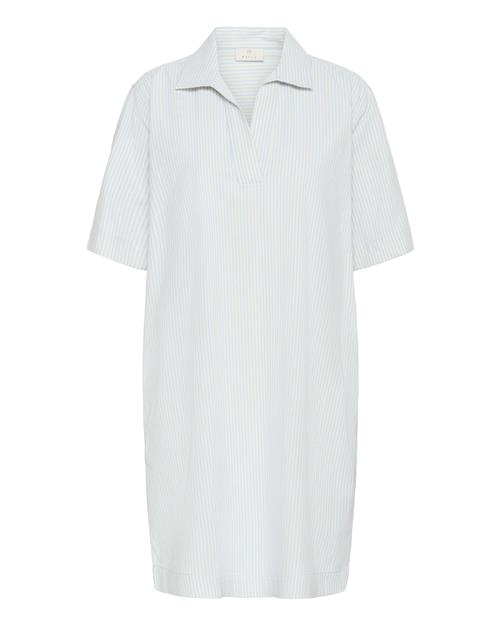 Kaffe Blusekjole 'Naya'  lyseblå / pastelgul