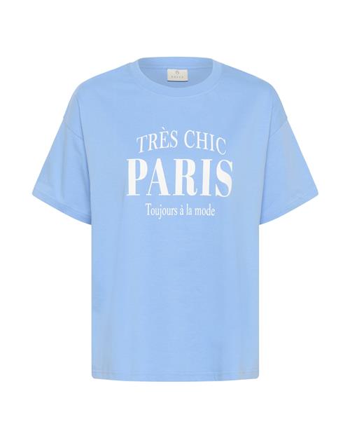 Kaffe Shirts 'KAFreja'  himmelblå / hvid