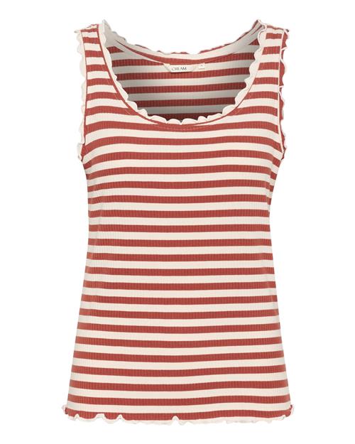 Cream Overdel 'Ribba'  beige / rød