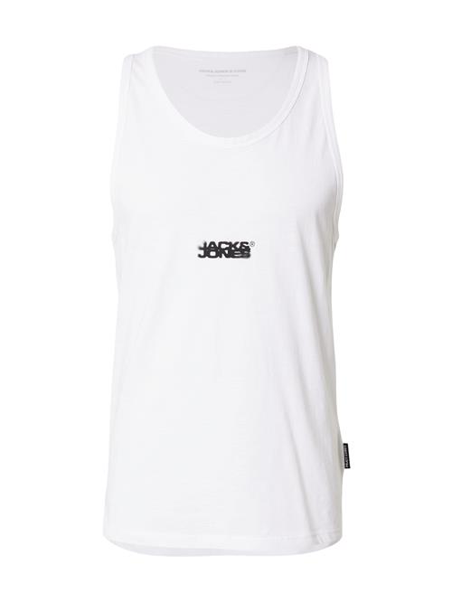 JACK & JONES Bluser & t-shirts 'JCOSago'  sort / hvid