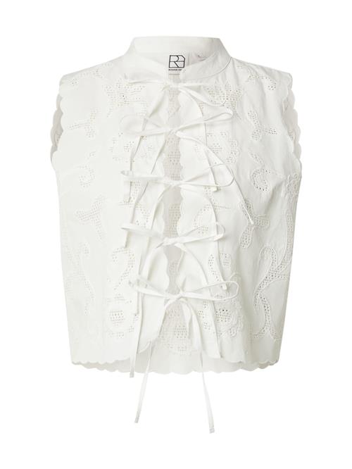 ROUGE EDIT Bluse 'ROUAMELINE'  hvid