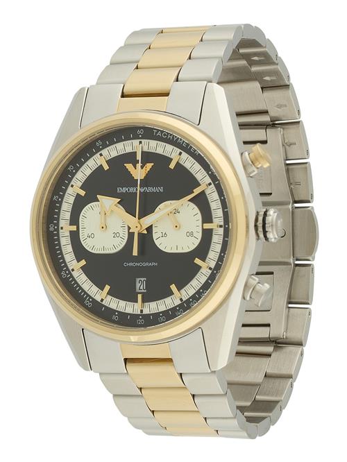 Emporio Armani Analogt ur  guld / sort / sølv