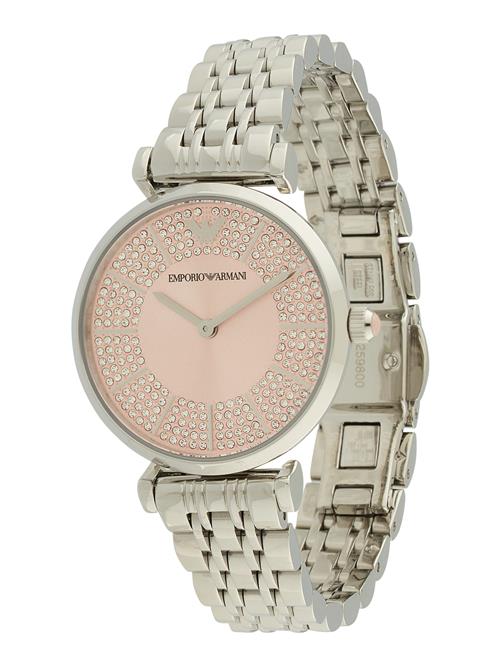 Emporio Armani Analogt ur  rosé / sølv / transparent