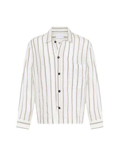 Antioch Skjorte  beige / sort / hvid