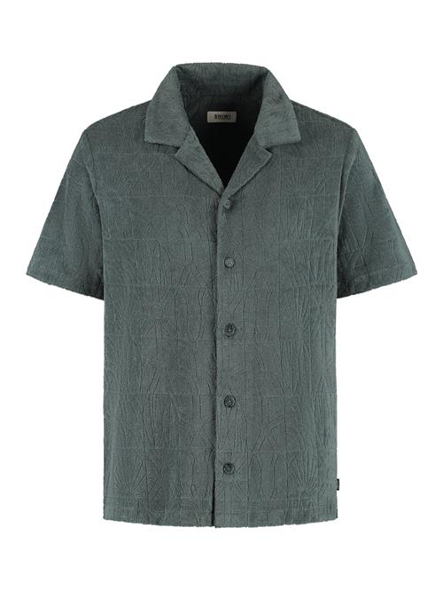 Shiwi Skjorte 'Ted  Geo Sun'  mørkegrøn