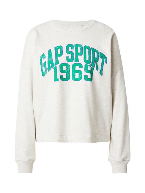 GAP Sweatshirt  blå / lysegrå / grøn