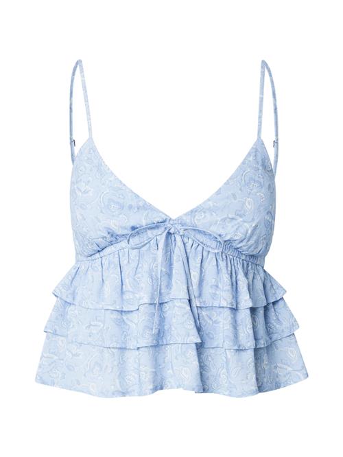 HOLLISTER Overdel  dueblå / lyseblå