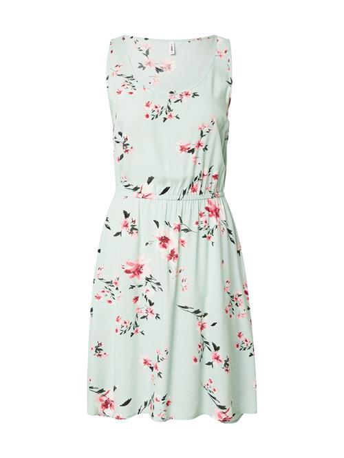 ONLY Kjole 'ONLNOVA'  pastelgrøn / pink / mørk pink