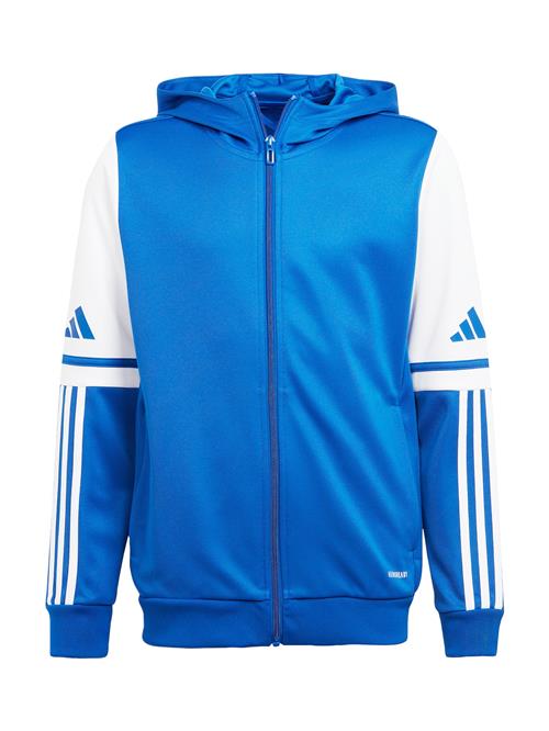 ADIDAS PERFORMANCE Sportssweatjakke  blå / hvid