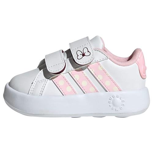 ADIDAS SPORTSWEAR Sportssko 'GRAND COURT MINNIE CF I'  champagne / lyserød / hvid