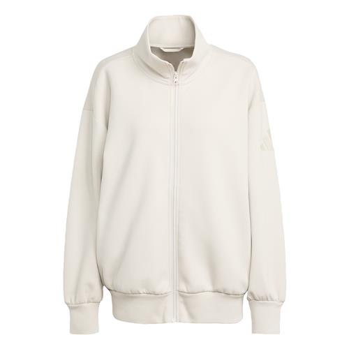 ADIDAS SPORTSWEAR Sportssweatjakke 'Soft Lux Loose'  lysebeige