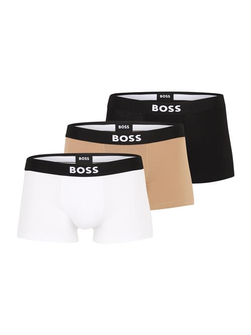 BOSS Boksershorts 'David Beckham'  beige / sort / hvid