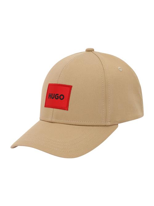 HUGO Hætte  beige / rød / sort
