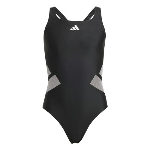 ADIDAS PERFORMANCE Sportsbademode  grå / sort / hvid