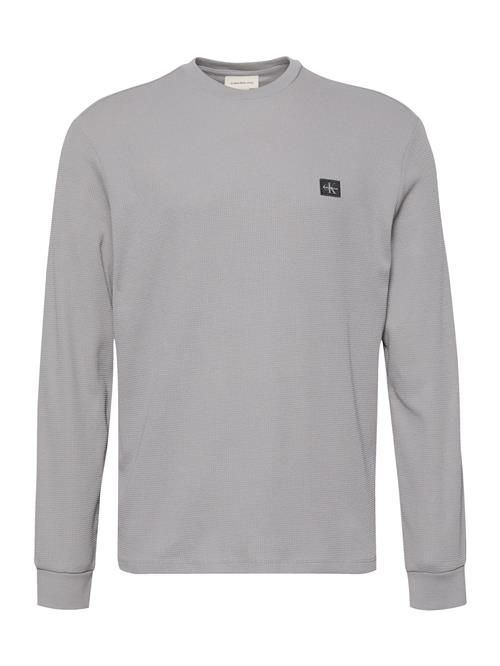 Calvin Klein Jeans Bluser & t-shirts  grå / sort