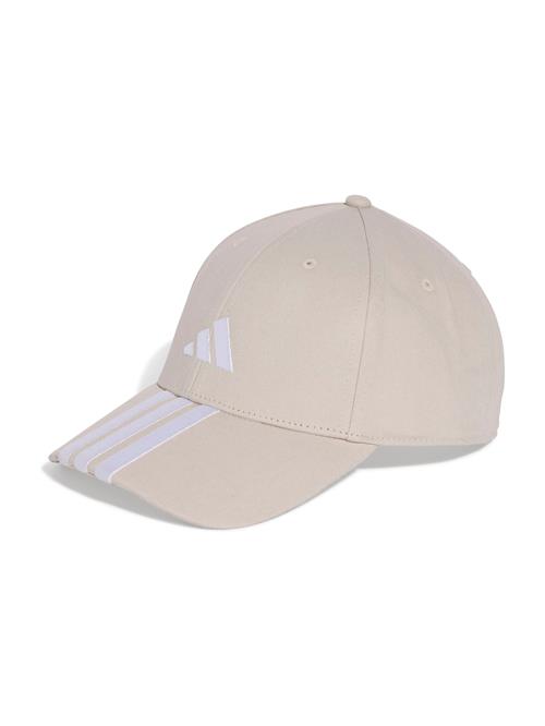 ADIDAS SPORTSWEAR Sportshætte '3-Stripes New Logo Baseball'  beige / hvid