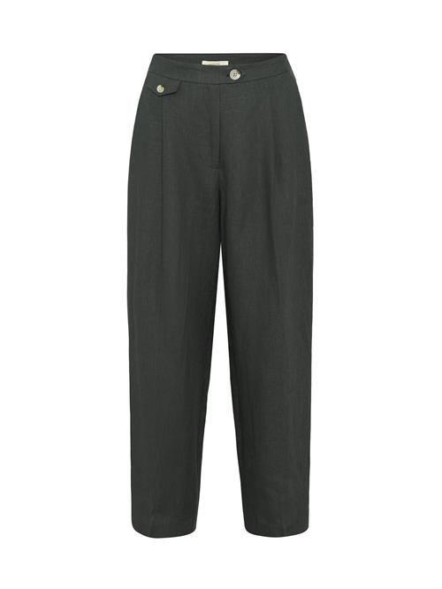 Antioch Bukser med lægfolder  khaki