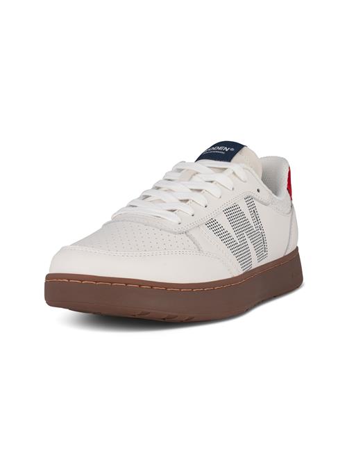 WODEN Sneaker low  lysebeige / rød