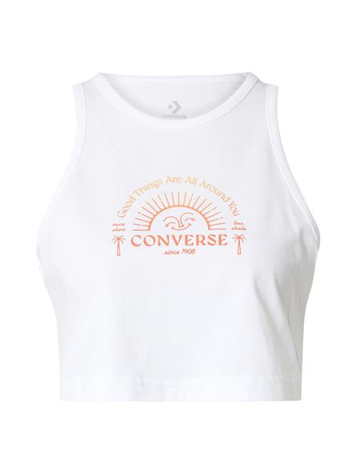 CONVERSE Overdel 'Good Vibes'  orange / lyseorange / hvid