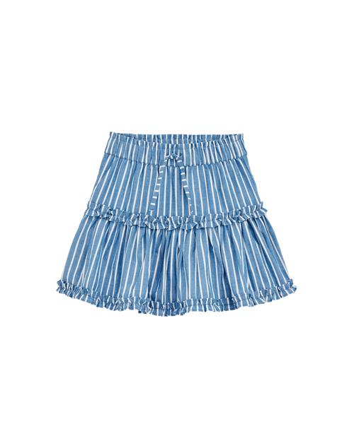 WE Fashion Nederdel  blå / hvid