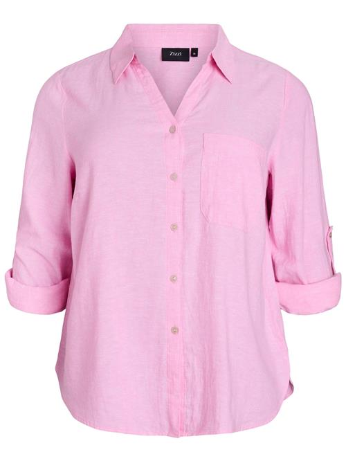 Zizzi Bluse 'Vlina'  lyserød