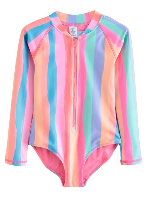 Next Badedragt  azur / abrikos / lyserød / melon